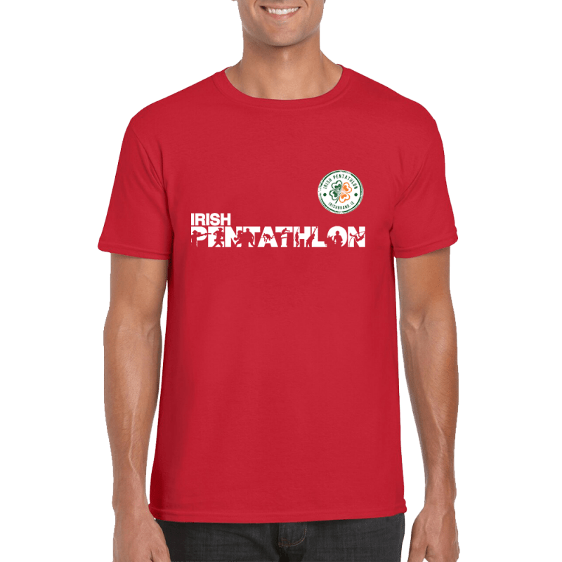 irish-pentathlon-brand-t-shirt red